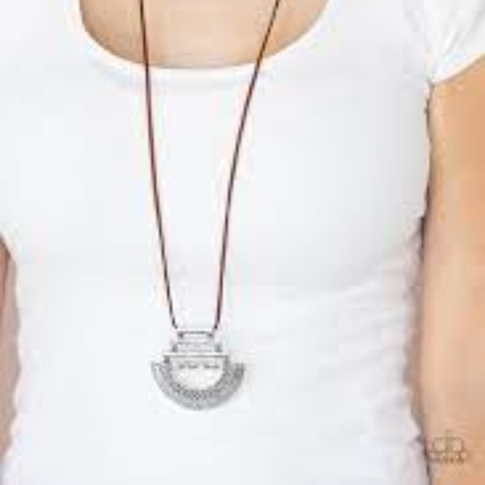 Rise and SHRINE - Brown Necklace